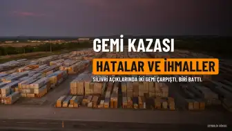 Silivri'deki Gemi Kazası Raporu: İki Gemide de Hatalar ve İhmaller Zinciri Tespit Edildi