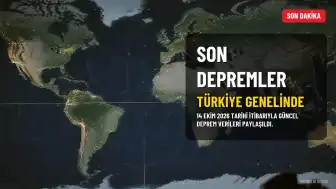 14 Ekim 2026 Son Depremler: İstanbul, Ankara, İzmir ve Türkiye Genelinde Son Durum