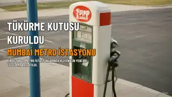 Hindistan'da Metro İstasyonuna 'Tükürme Kutusu' Yerleştirildi, Uygulama Tartışma Yarattı