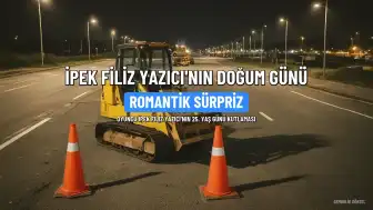 İpek Filiz Yazıcı'nın 25. Yaş Gününde Fizyoterapist Sevgilisinden Romantik Sürpriz