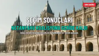 İsrail'de Seçim Sandıkları Kapandı, Oy Sayımı Başladı