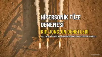 Kim Jong-un Hipersonik Füze Denemesini Denetledi, Stratejik Kapasite Vurgulandı