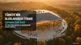 Kırgızistan Cumhurbaşkanı Caparov'dan Türkiye'ye Övgü: "Uluslararası Arenadaki İtibarınız Artıyor"