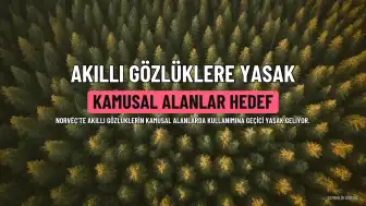 Norveç'te Kamusal Alanlarda Akıllı Gözlüklere Geçici Yasak Geliyor