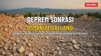 Osmaniye'de 5,2 Büyüklüğünde Deprem Meydana Geldi