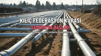 Samsun'da Kılıç Federasyon Kupası Başladı: 612 Sporcu Yarışacak