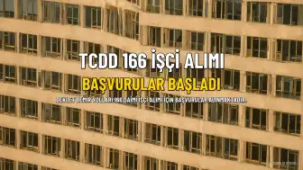 TCDD 166 Daimi İşçi Alımı Başvuruları Başladı: Şartlar ve Kontenjanlar Açıklandı
