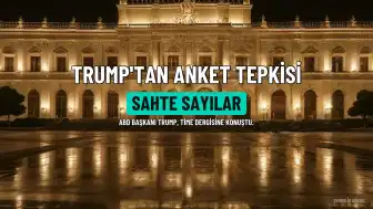 Trump'tan Anket Sonuçlarına Tepki: 'Bunlar Sahte Sayılar'