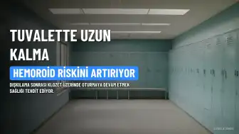 Tuvalette Uzun Süre Kalmak Hemoroid Riskini Artırıyor