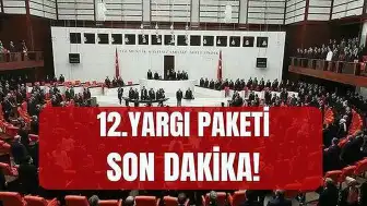 12. Yargı Paketi Meclis'e Sunulacak: Yargılamaların Hızlandırılması Hedefleniyor