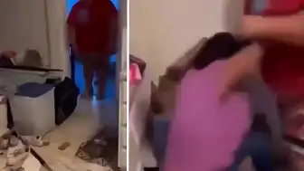 12 Yaşındaki Çocuk Annesine Şiddet Uyguladı