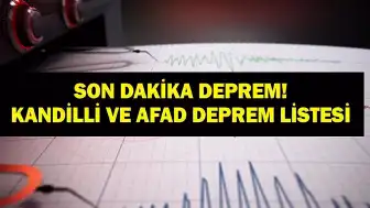 31 Mayıs 2026 Pazar Günü Ege Denizi'nde Deprem Meydana Geldi