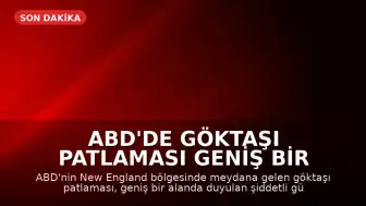 ABD'de Göktaşı Patlaması Geniş Bir Alanda Sarsıntıya Neden Oldu