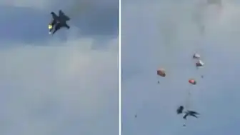ABD'de Gösteri Uçakları Çarpıştı: 4 Pilot Kurtuldu
