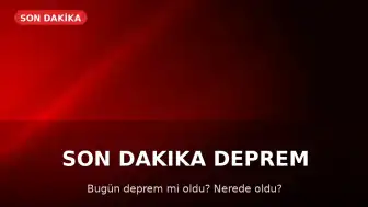 AFAD Son Depremler: 13 Mayıs 2026'da Türkiye'de Meydana Gelen Depremler