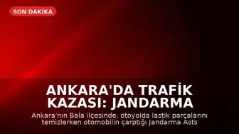 Ankara'da Trafik Kazası: Jandarma Astsubay Üstçavuş Şehit Düştü