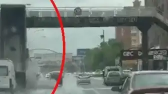 Ankara'da Üst Geçit Yıkıldı: 3 Yaralı
