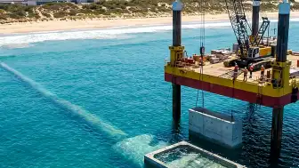 Avustralya'da Deniz Tabanına Dev Beton Bloklar Yerleştiriliyor: Su Güvenliği İçin Kritik Proje