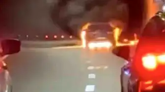 Çanakkale'de Assos-Troya Tüneli'nde Araç Yangını: Trafik Kısa Süreli Durdu
