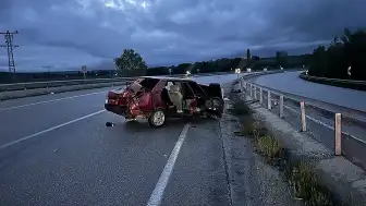 Çorum'da Trafik Kazası: 1 Yaralı