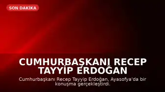 Cumhurbaşkanı Recep Tayyip Erdoğan Ayasofya'da Konuşma Yaptı