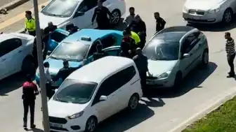 Gaziantep'te Taksiciyi Rehin Alan Şahıs Kovalamaca Sonucu Yakalandı