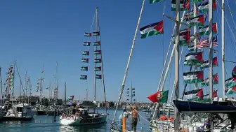 Gazze'ye Giden Yardım Konvoyunda İHA ve Askeri Hareketlilik Tespit Edildi