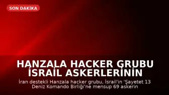 Hanzala Hacker Grubu İsrail Askerlerinin Kimlik Bilgilerini Paylaştı