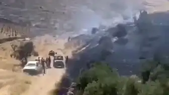 İşgal Altındaki Batı Şeria'da Buğday Tarlaları Ateşe Verildi