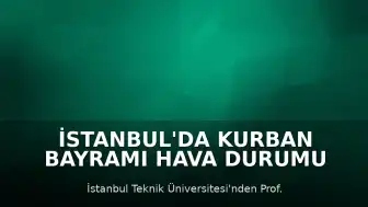 İstanbul'da Kurban Bayramı Hava Durumu Tahmini: Sıcak ve Güneşli