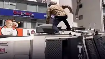 İzmir'de Miting Öncesi Olaylarda TOMA'ya Çıkan Şüpheli D.Y. Tutuklandı