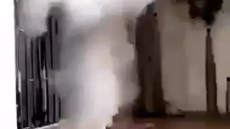 Kahramanmaraş'ta Çıkan Ev Yangınında 3 Kişi Kurtarıldı