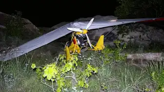 Kapadokya'da Motor Arızası Yaşayan Microlight Hava Aracı Zorunlu İniş Yaptı: 2 Yaralı