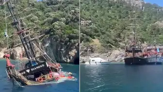 Marmaris'te Tur Teknesi Battı: 148 Kişi Kurtarıldı