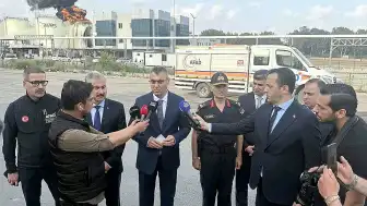 Mersin'deki Yangında Öncelik Sıçramayı Önlemek