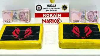 Muğla'da 2 Kilo Kokain ve Suç Geliri Para Ele Geçirildi