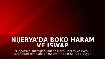 Nijerya'da Boko Haram ve ISWAP Operasyonunda 92 Sivil Kurtarıldı