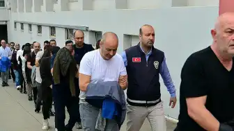 R.O.K.'nın da Aralarında Bulunduğu 154 Şüpheli Adliyeye Sevk Edildi