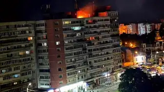 Romanya'da Apartmana Rus İHA'sı Düştü: 2 Yaralı