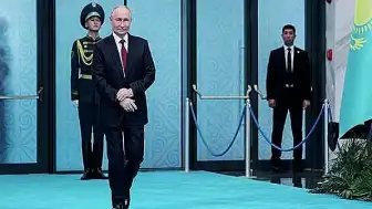Rusya Devlet Başkanı Vladimir Putin Kazakistan'a Resmi Ziyarette Bulundu