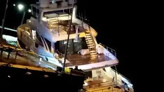 Sinop'ta Lüks Yat Yan Yattı: 6 Mürettebat Kurtarıldı