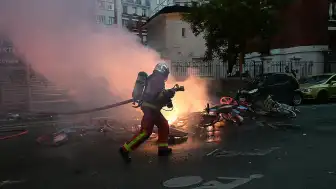 UEFA Şampiyonlar Ligi Finali Sonrası Fransa'da Olaylar: 426 Gözaltı, 7 Polis Yaralı