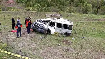 Yozgat'ta Öğrenci Servisi Devrildi: 2 Ölü, 7 Yaralı