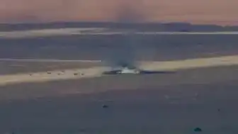 ABD Hava Kuvvetleri'ne Ait B-52 Bombardıman Uçağı Kaliforniya'da Düştü