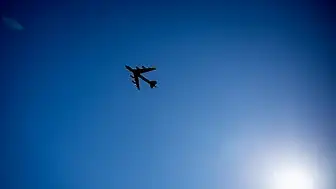 ABD Hava Kuvvetlerine Ait B-52 Uçağı Düştü