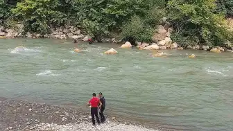 Alanya'da Çayda Kaybolan Genci Arama Çalışmaları Sürüyor