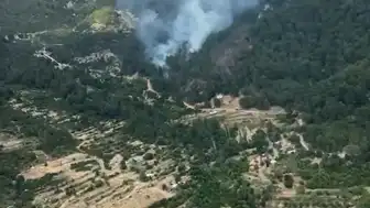Antalya Kaş'taki Orman Yangını Kontrol Altına Alındı