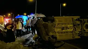 Batman'da Trafik Kazası: 6 Yaralı