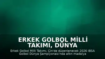 Erkek Golbol Milli Takımı, Dünya Şampiyonası'nda Madalya Hedefliyor