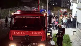 Erzurum'da Diyaliz Hastası Kadın Yangında Hayatını Kaybetti